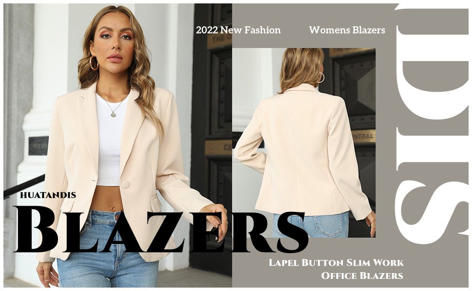 Women's casual suit jacket