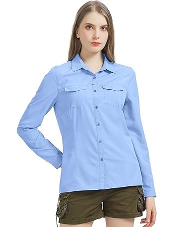 Women's Work Shirt Hem Shirts