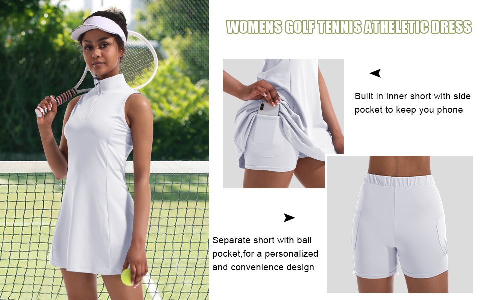 Tennis skirt with shorts